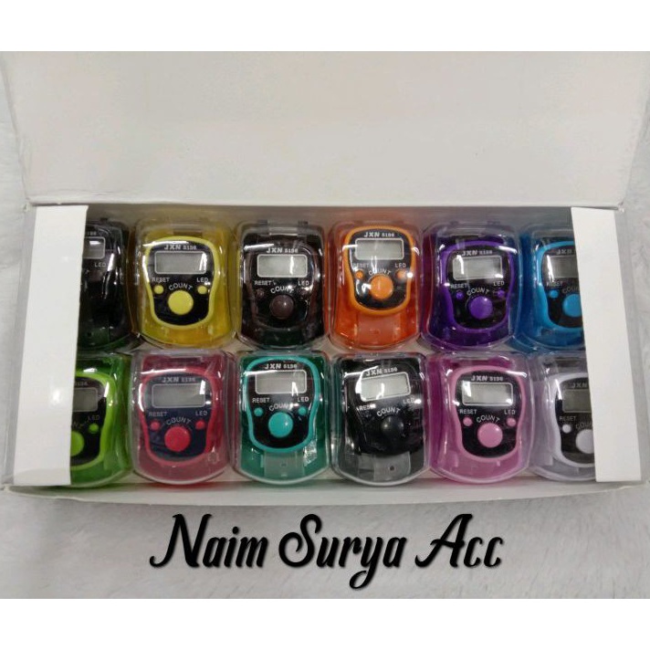 Grosir NAIM_SURYA_ASEMKA_TASBIH DIGITAL LED/MUTIARA