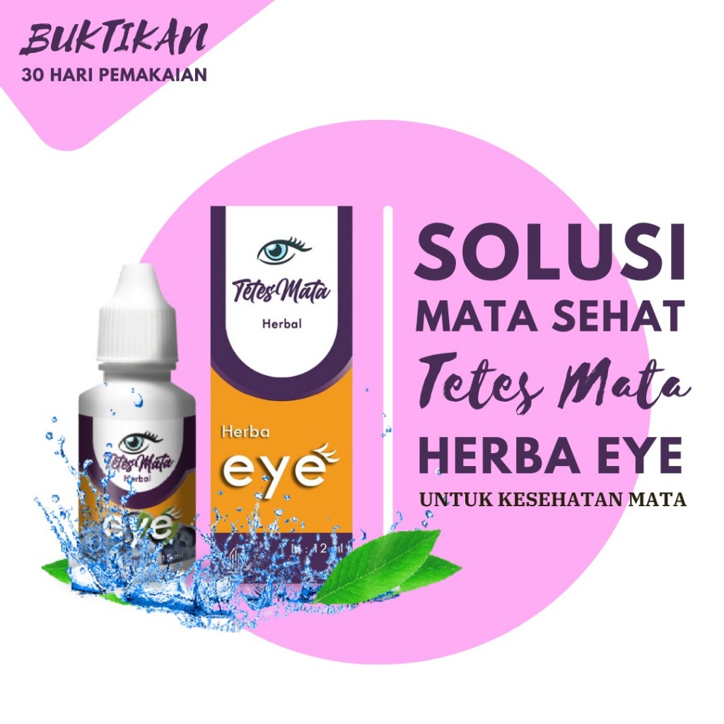 Herba EYE Obat Mata Katarak Tanpa Operasi Obat tetes Mata Minus Dan Katarak