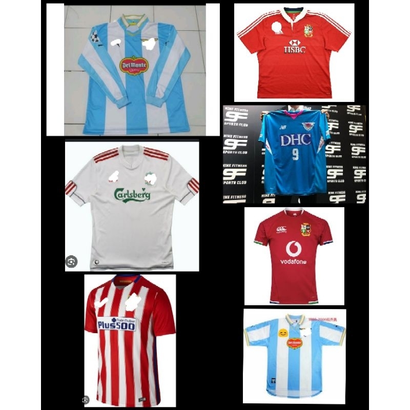 Jersey Lazio 1999 Home Del Monte Print/Jersey Liverpooll 2009 Away/Jersey Atl Madrit 2015/Jersey Sag