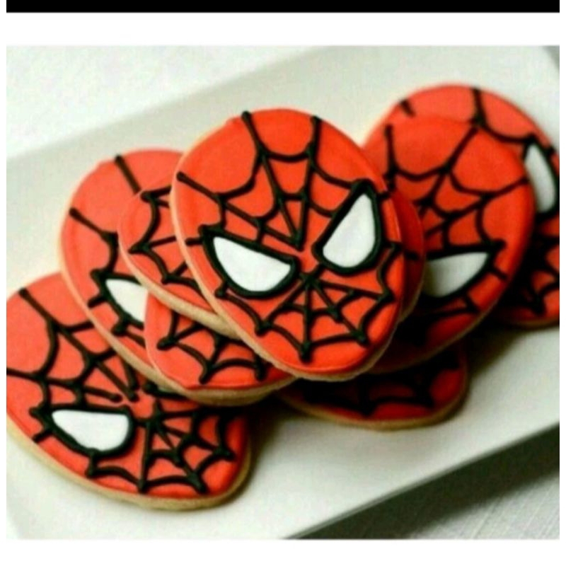 

Catanova Butter Cookies Kukis Hias Karakter Spiderman