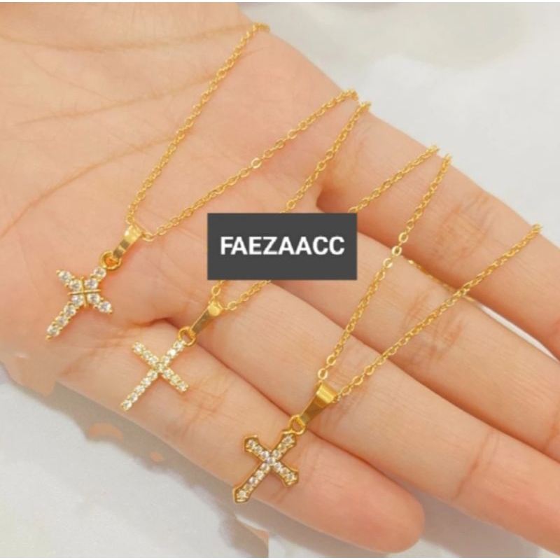 KALUNG SALIB XUPING KALUNG/KALUNG XUPING/KALUNG TERMURAH/KALUNG LIONTIN PERMATA