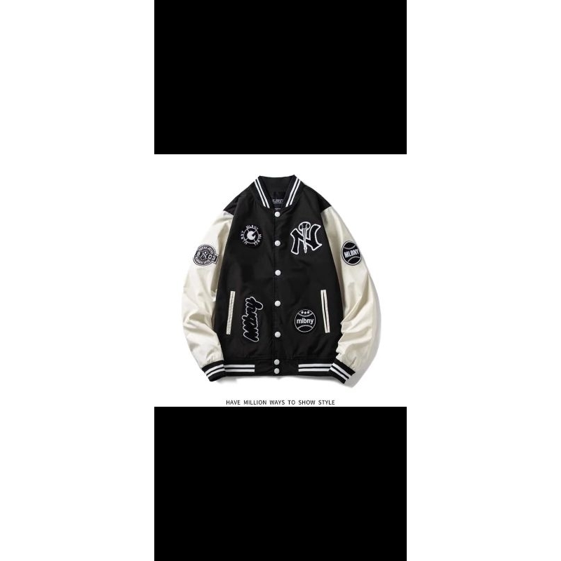 JAKET KOREA - MLB NY BASEBALL
