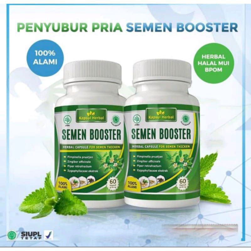 Semen Booster Penyubur Sperma Pria Original Pengental Sperma Asli