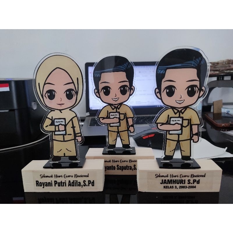 Plakat Kado hari guru nasional | Souvenir Hari Guru Piala Aesthetic Hampers Hari guru nasional | Had