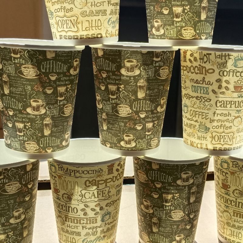 

Paper Cup 8 oz Starindo / Gelas Kopi Starindo / Gelas Tahan Panas