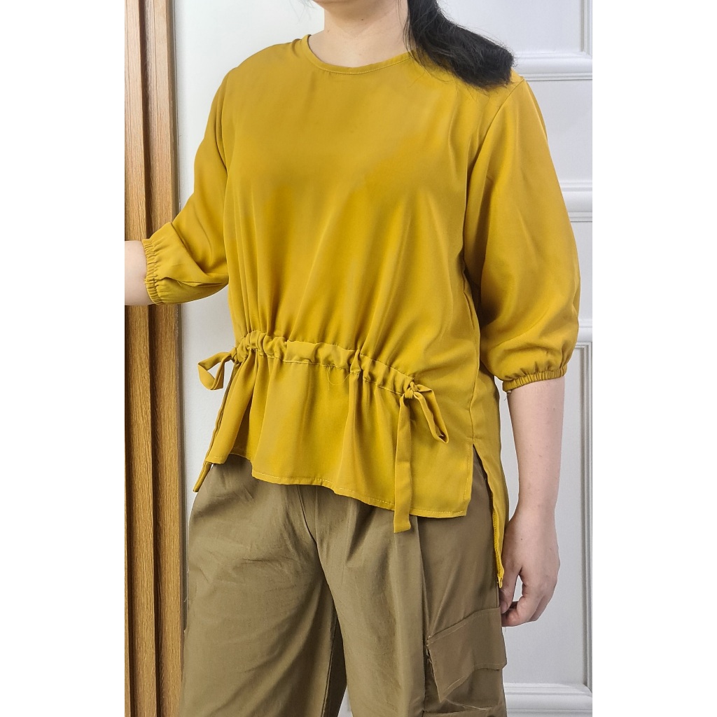 LVL - Blouse Wanita Dave Atasan Jumbo Cewek Baju Fashion Blus Model Baru