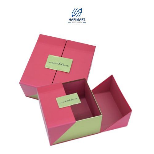 

Gift Box Kotak Kado With Love Box Hampers Minimalis Paper Box Wedding