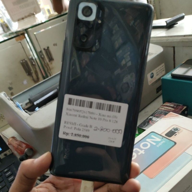 redmi note 10 pro ram 8/128