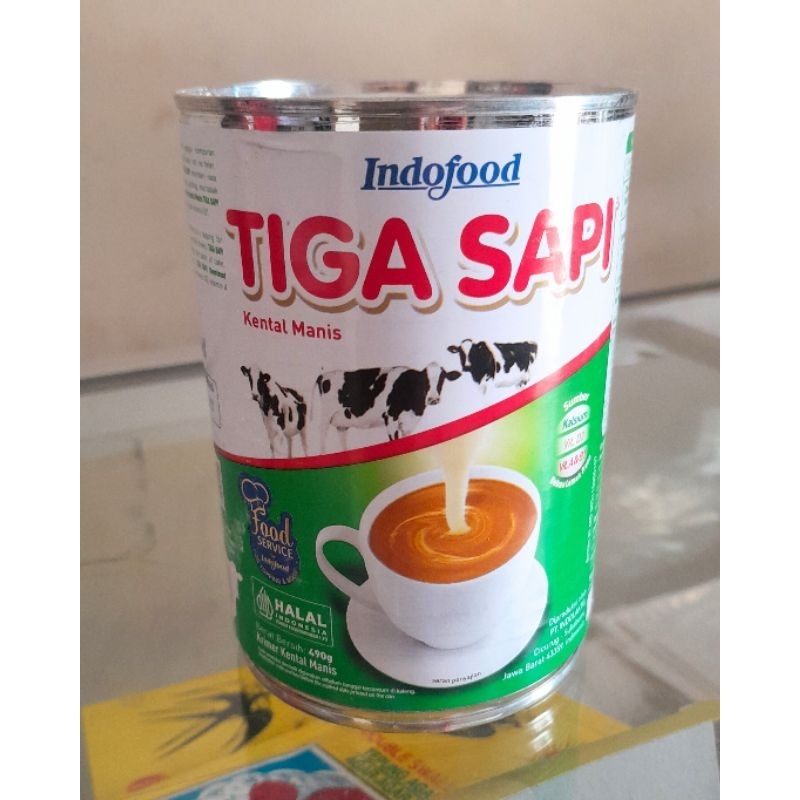 

TIGA SAPI kental manis 490 g