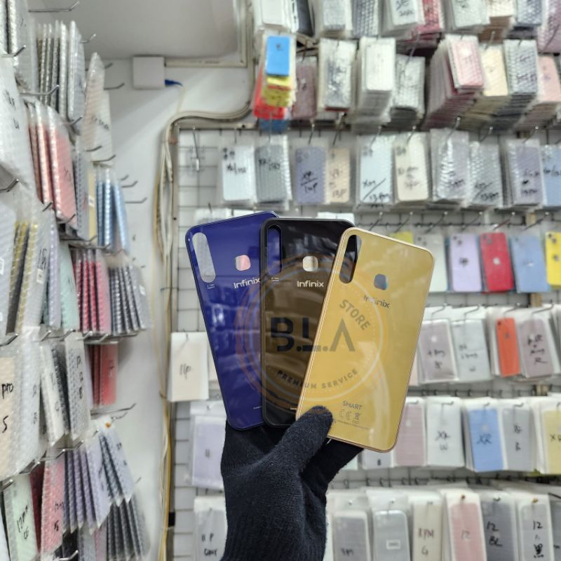 BACKDOOR TUTUP BELAKANG BATERAI INFINIX SMART 3 PLUS X627 BACK CASING BACKDOOR