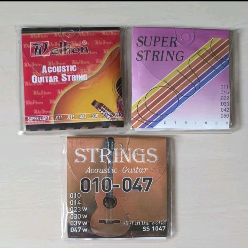 Senar Gitar original Korea original Harga 1 Set,