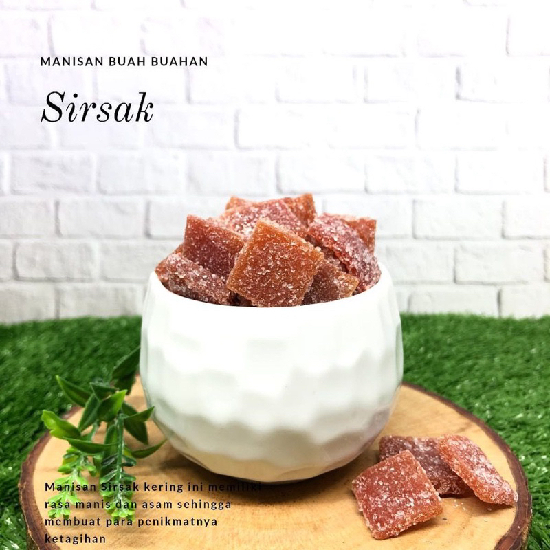 

MANISAN SIRSAK KERING 250gr/Oleh-Oleh Khas Bogor