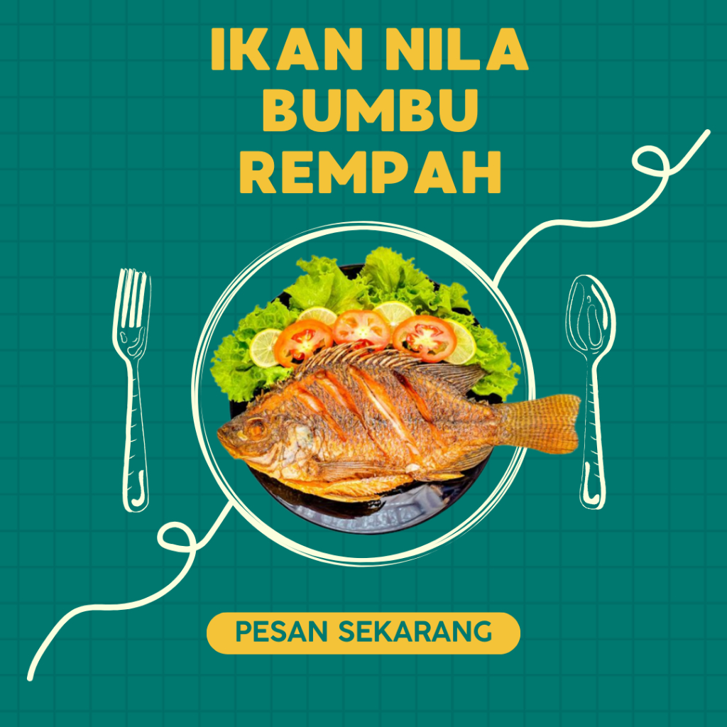 

Ikan Nila Goreng Bumbu Rempah Siap Saji Homemade Original Murah