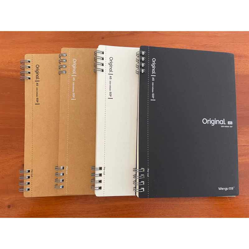 Notebook spiral B5 Wengu Neutral Color (FSXQ-030)