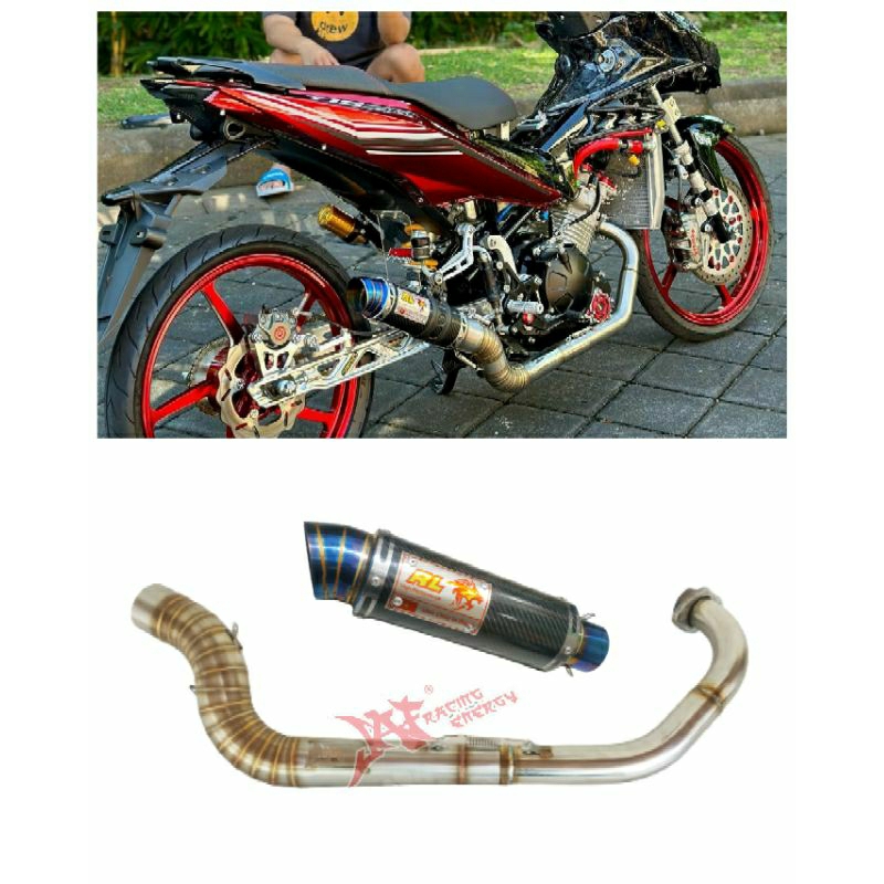 RED LEO RL EXHAUST FULL SET Inlet 51mm MX KING MX NEW MX OLD SONIC FU GTR