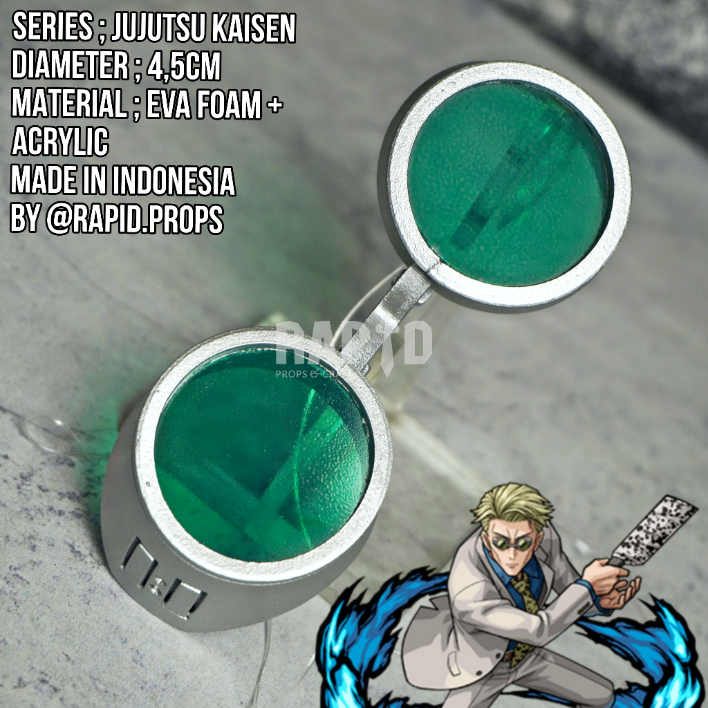 Nanami Glasses Jujutsu Kaisen For Cosplay