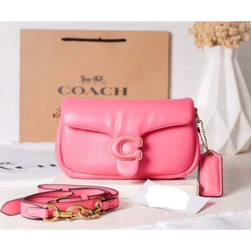 Coach Mini Pillow Tabby Shoulder Bag 18 In Pink - Preloved