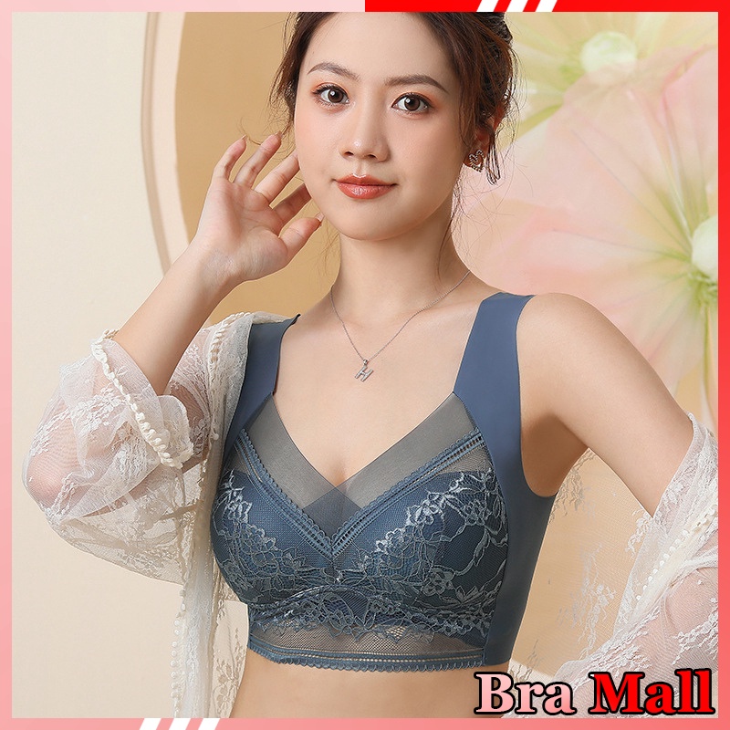 Import Terlaris 【 Bra Mall 】BM-363 JUMBO BH Push Up Tanpa Kawat Wanita Bikini Sport Lingerie Korea F