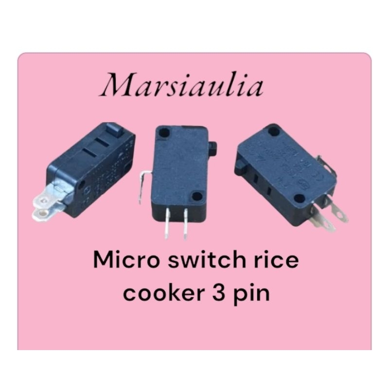 MICRO SWITCH rice cooker 3 pin MAGIC COM MAGIC JAR microswitch
