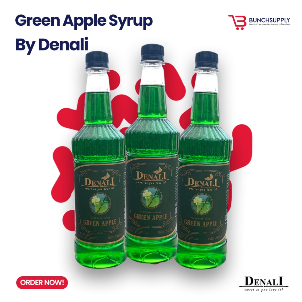 

DENALI Green Apple Syrup 750ml - Bunch Supply Bekasi