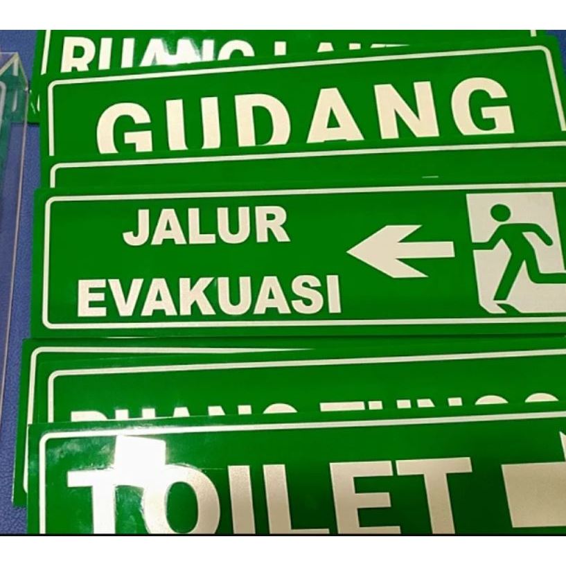 

Akrilik papan nama acrylic sign label papan ruangan 10 x 30_CUSTOM_FREE DESAIN
