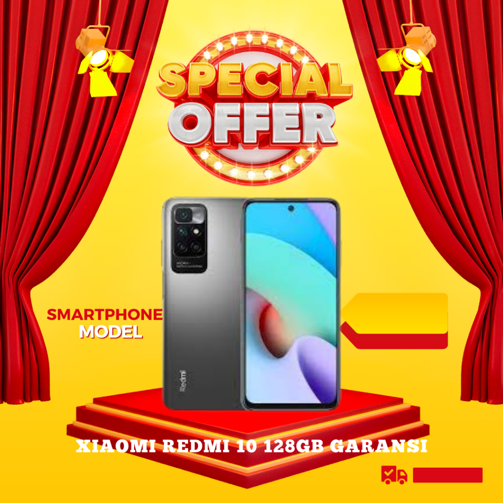 HP Xiaomi Redmi 10  Ram 6/128GB - gransi