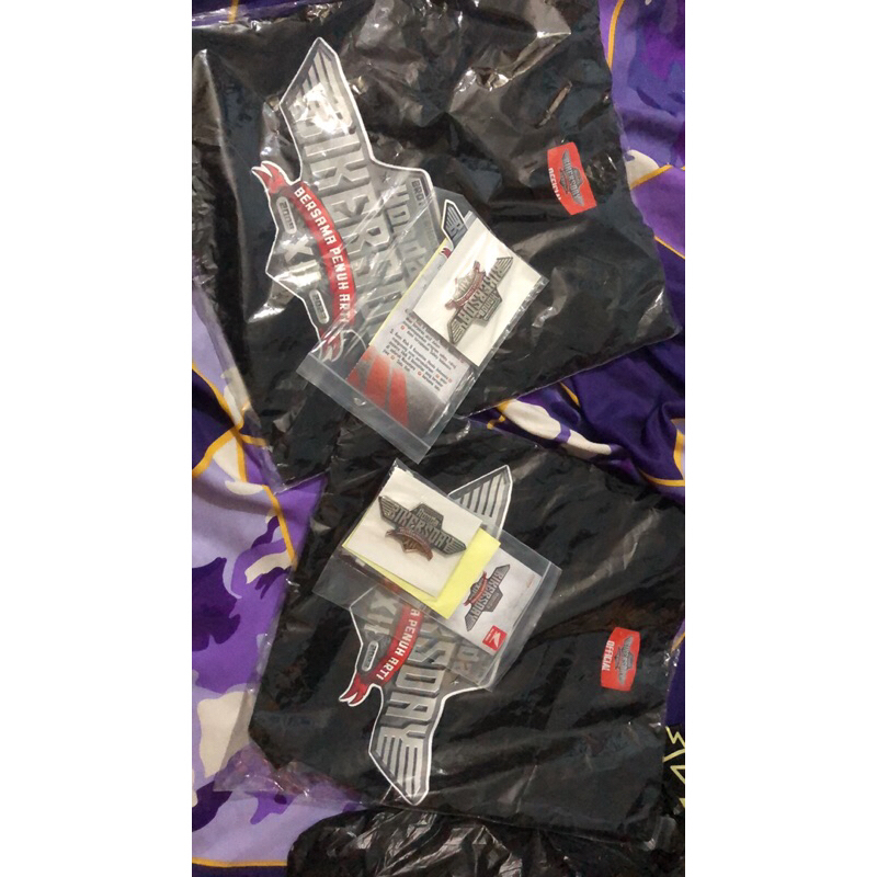 KAOS MARCHANDASE OFFICIALNYA HONDA BIKERS DAY 2023 RAMPAL MALANG XL SAJA SUDAH PIN COR LENGKAP  ORIG