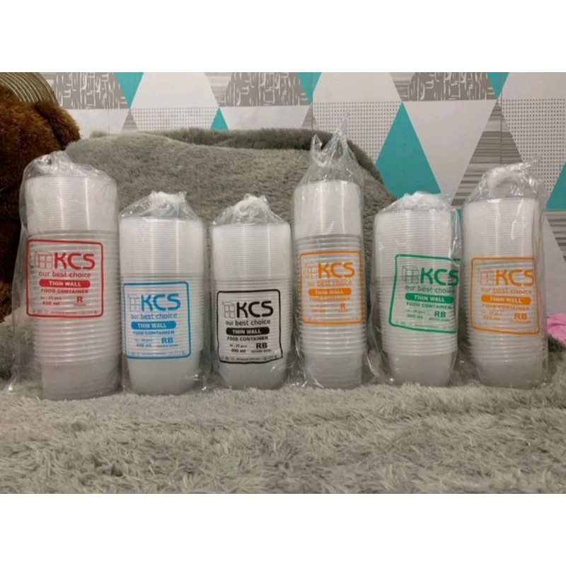 thinwall merk KCS  200ml 25pc