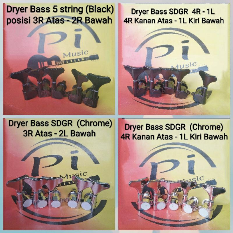 Dryer Bass 5 string - Dryer Bass SDGR. Silakan Bisa Cek di Deskrips