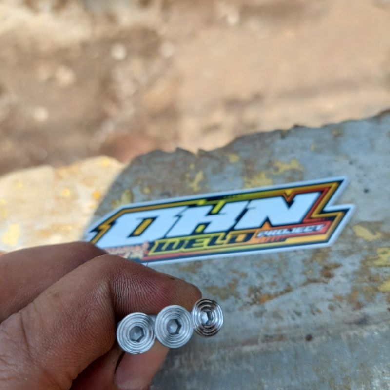 baut 8 atau m5 slim stainless