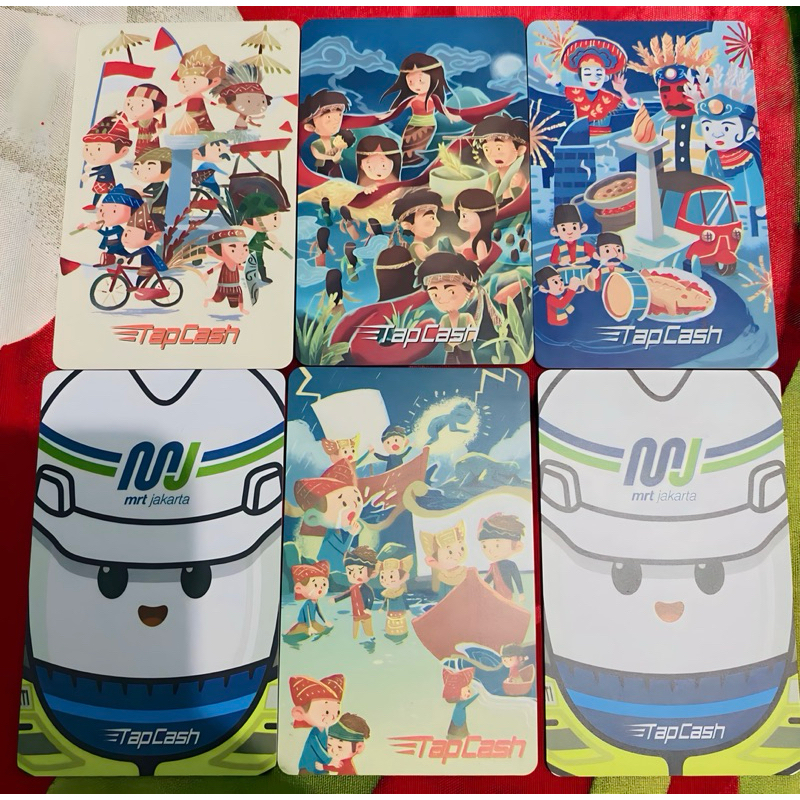 BNI TAPCASH LIMITED EDITION LEGENDA INDONESIA BISA NFC / BUKAN KARTU EMONEY MANDIRI DAN FLAZZ BCA