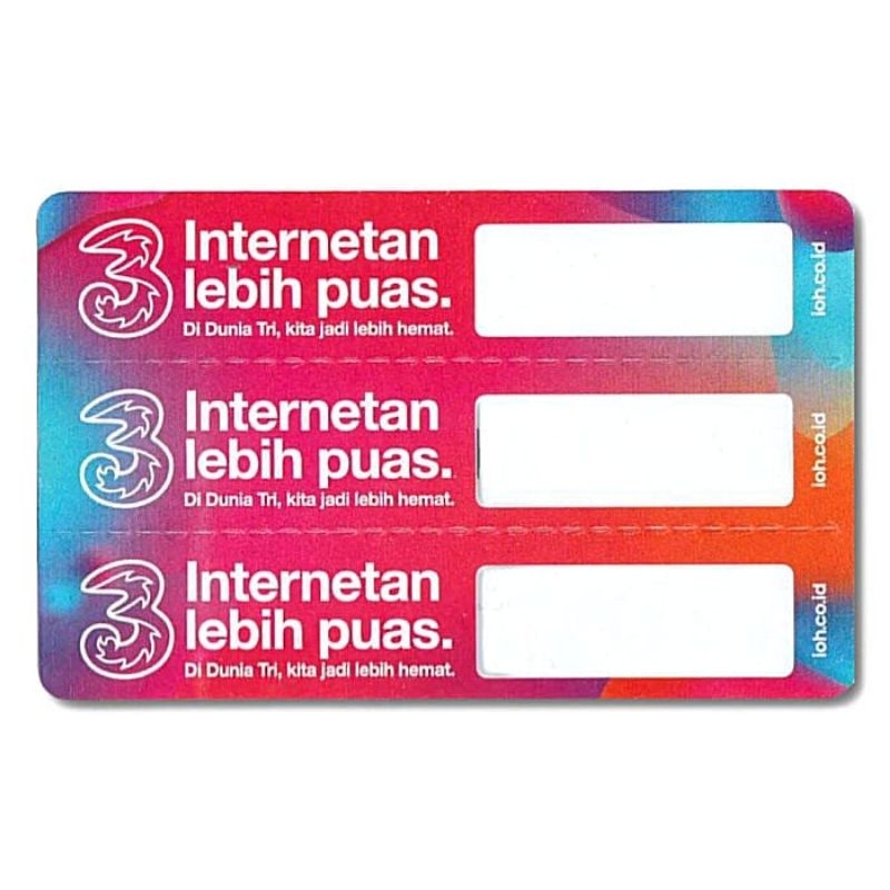 VOUCER TRI 6gb 5hari