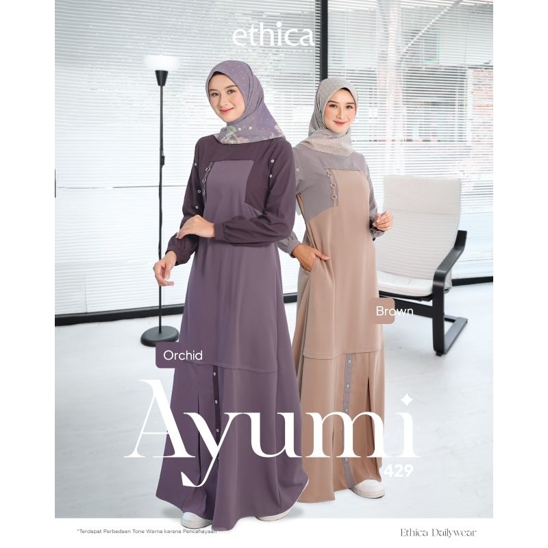 ETICHA AYUMI  429/GAMIS ETICHA/DRESS ETICHA/REMAJA