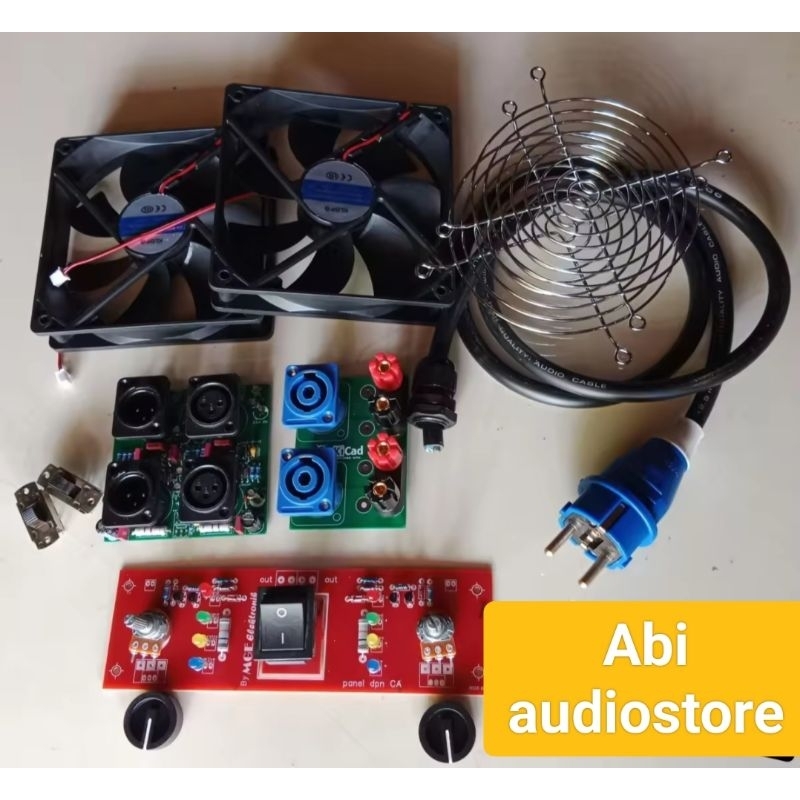 Perlengkapan bok power amplifier Ca,20,30 tinggal pasang