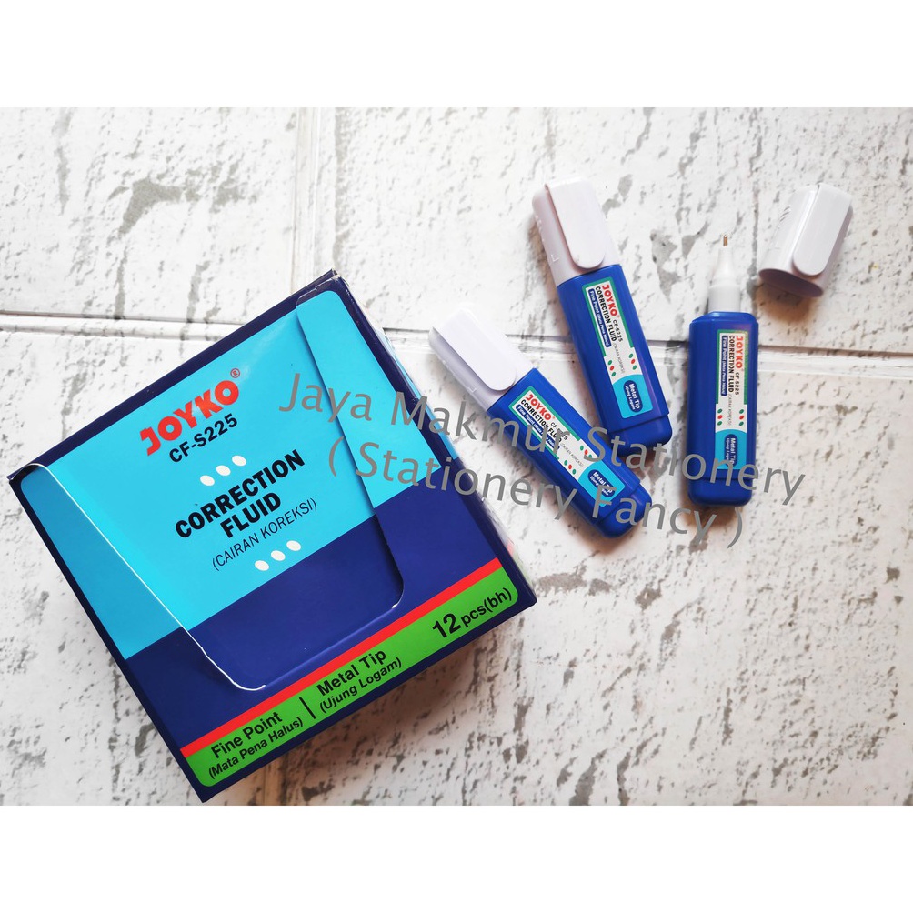 

Terlarisss.. Tip-Ex Cair Joyko CF-S225 (1 lusin) 94