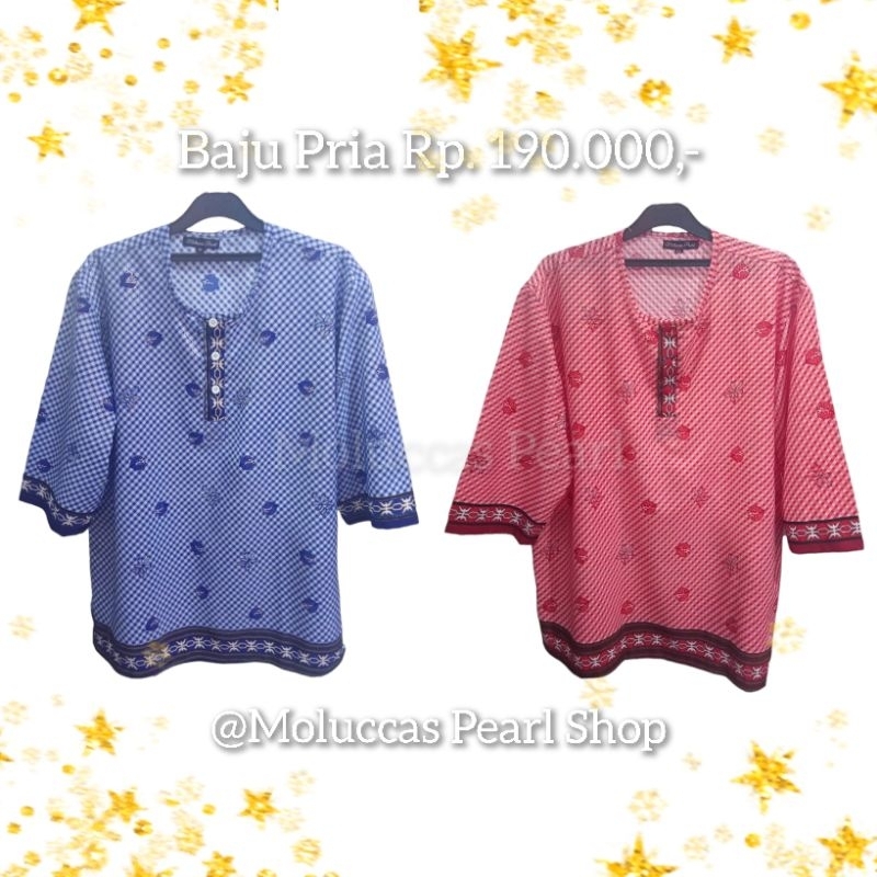 Baju Batik Motif Maluku