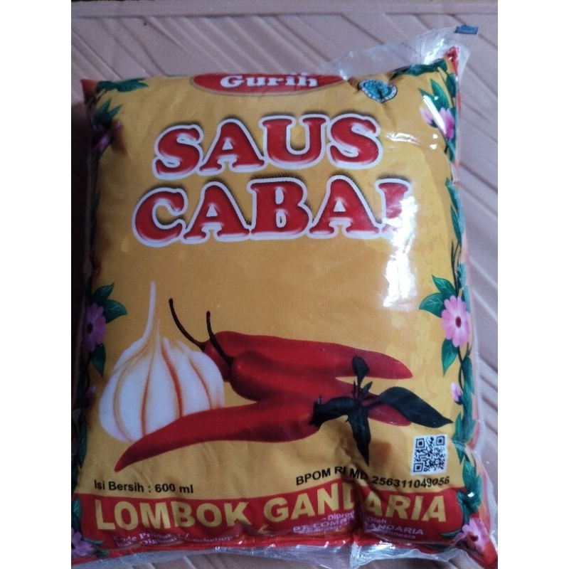 

Saos Cabai Cap "Lombok Gandaria" [600 ml]