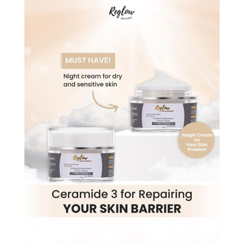 Night Cream Reglow||krim malam Reglow|| Dr.Shindy putri