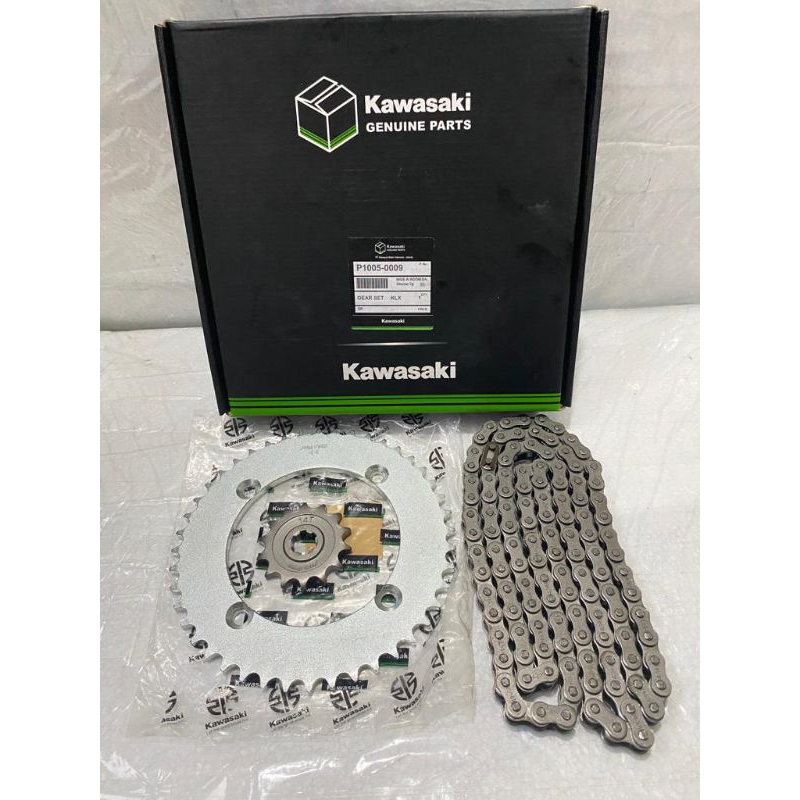 GEAR SET 1 SET KAWASAKI KLX 150/L/S/BF/DTRECKER ORI SUNSTAR