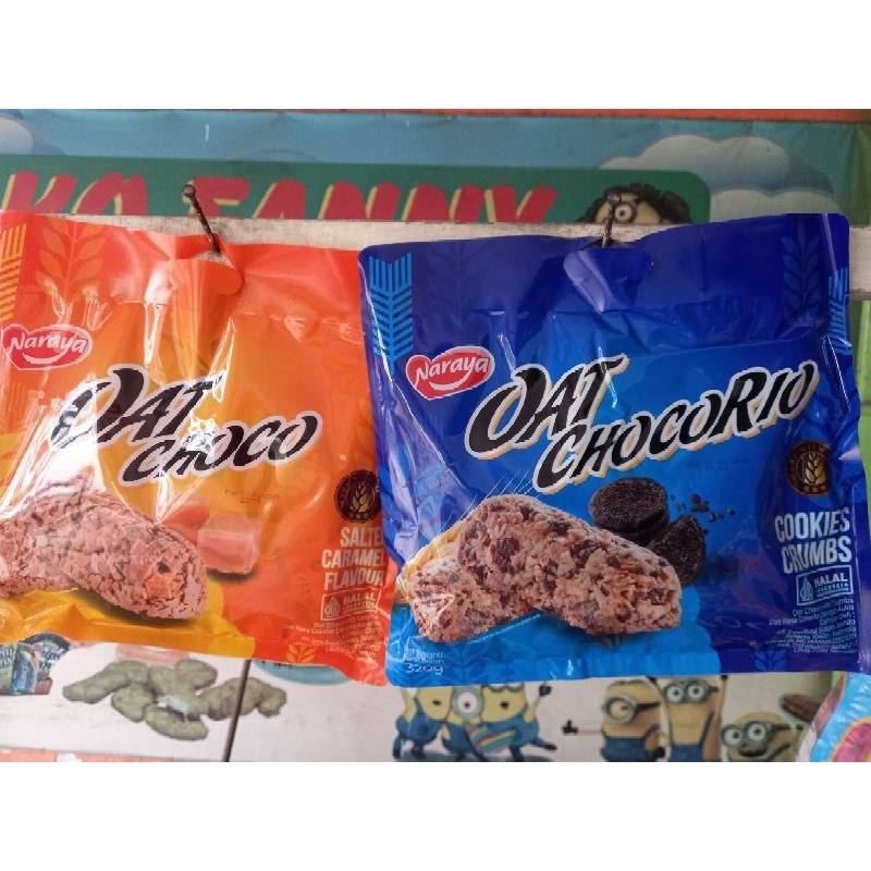 

NARAYA OAT CHOCORIO SALTED CARAMEL 320GR