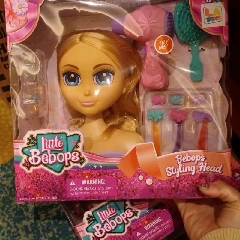 little Bebops styling head mainan anak salon toys girl perempuan salonan beauty makeup make up kosme