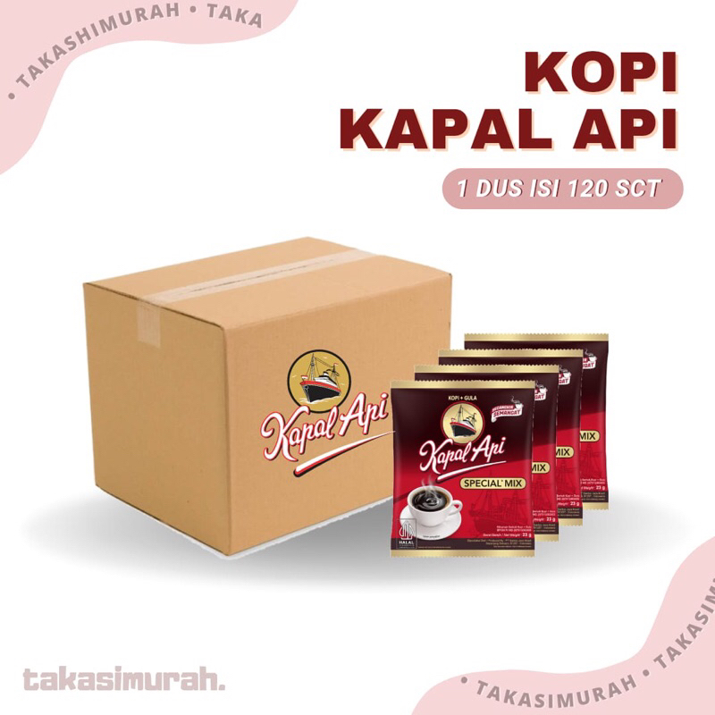 baru kopi kapal api 1 dus murah