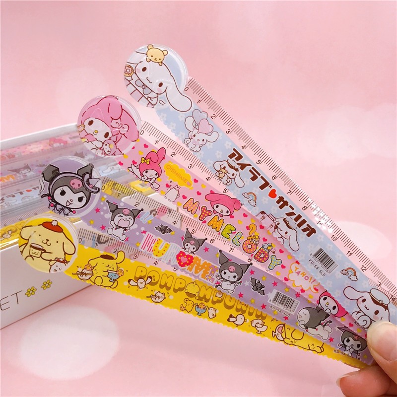 

Gelasa Penggaris Plastik Sanrio 15cm
