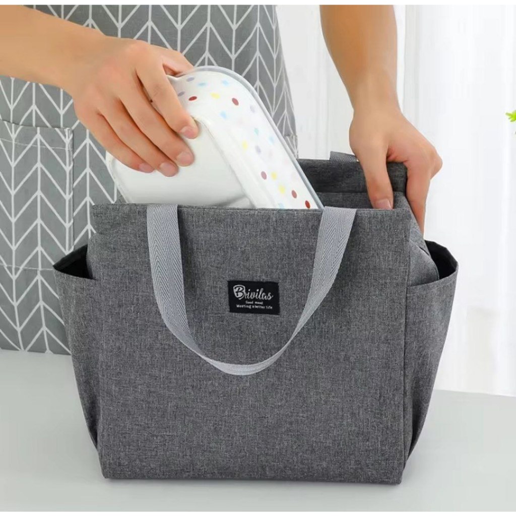 TAS BEKAL JUMBO TAS BEKAL ALUMINIUM COOLER BAG BESAR TAS BEKAL MAKANAN TAS ALUMINIUM FOIL LUNCH BAG