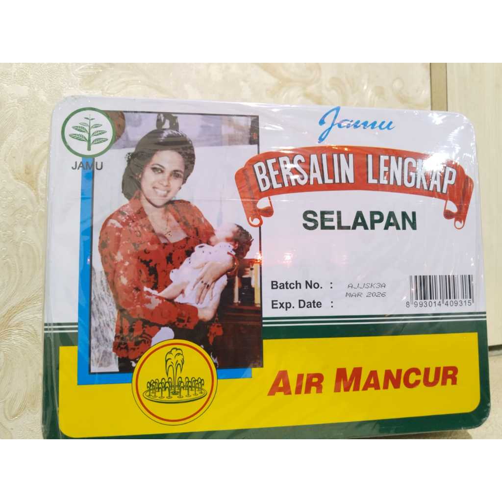 

Jamu Bersalin Kaleng Lengkap 40 hari - Jamu Tradisional Air Mancur ✨ (PAKET BELUM TERMASUK DADAH BAYI/ PILIS BAYI)