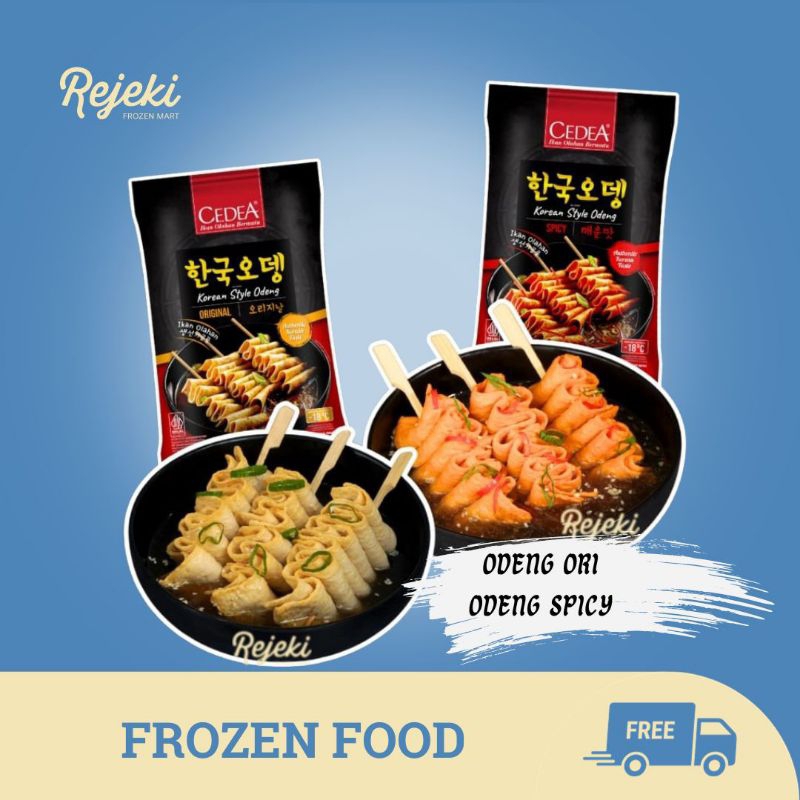 

Cedea Korean Odeng Ori / Spicy 480gr - Rejeki Frozen Mart