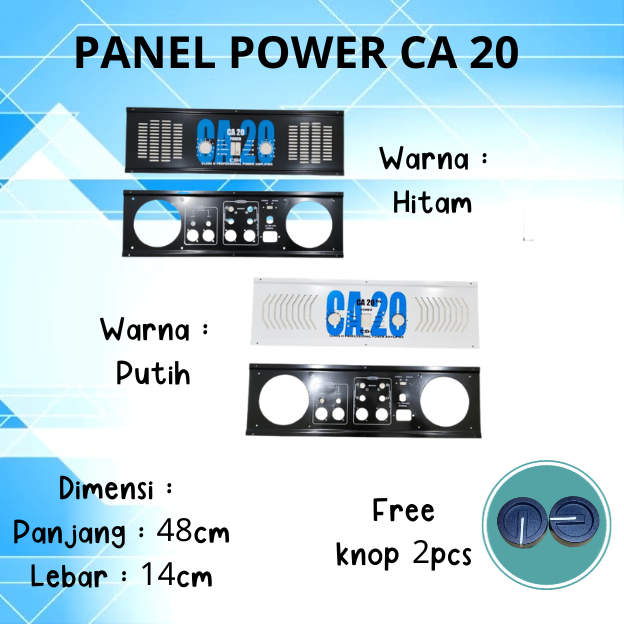 Panel power ca20 ca 20 ampli amplifier