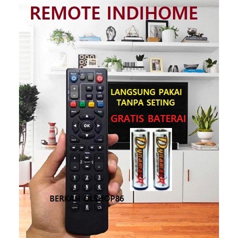 TANPA SETTING- Remote Remot Untuk TV Indi home MNC PLAY Speedy TV Control USEE TV/TELKOM SPEEDY/ ZTE