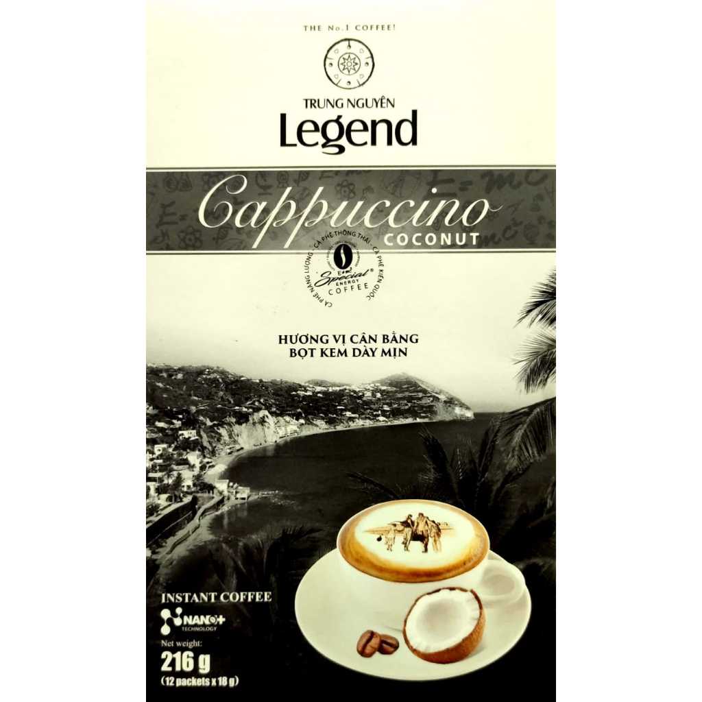 TRUNG NGUYEN LEGEND KOPI VIETNAM CAPPUCCINO COCONUT