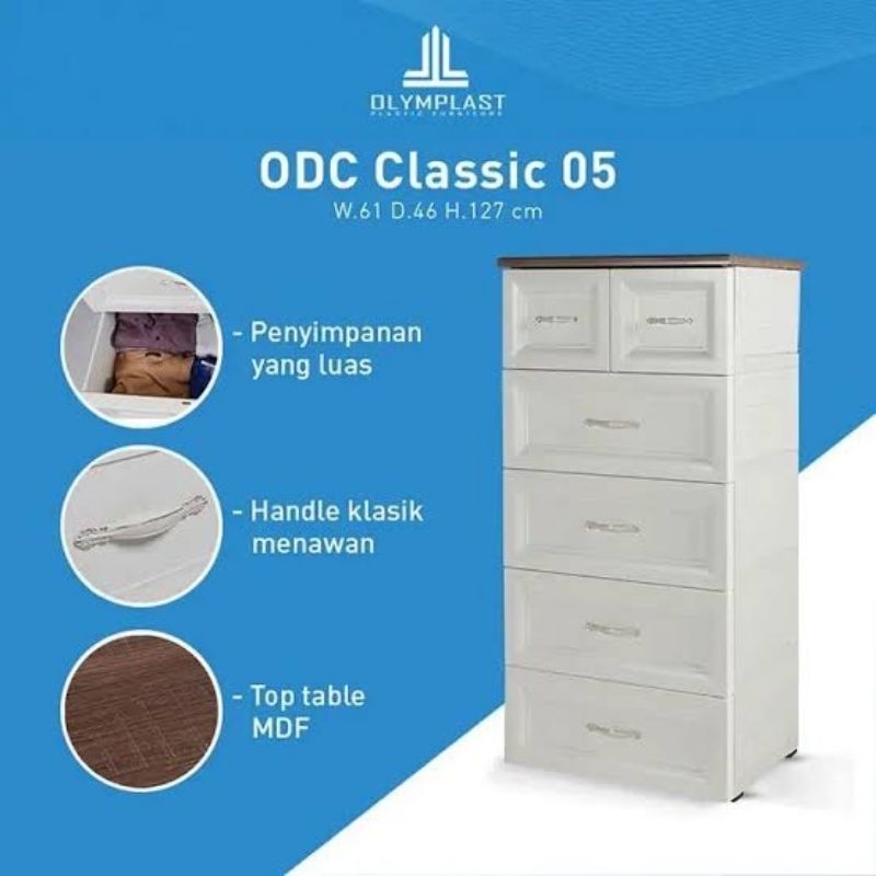 LEMARI PLASTIC OLYMPLAST ODC CLASSIC 05